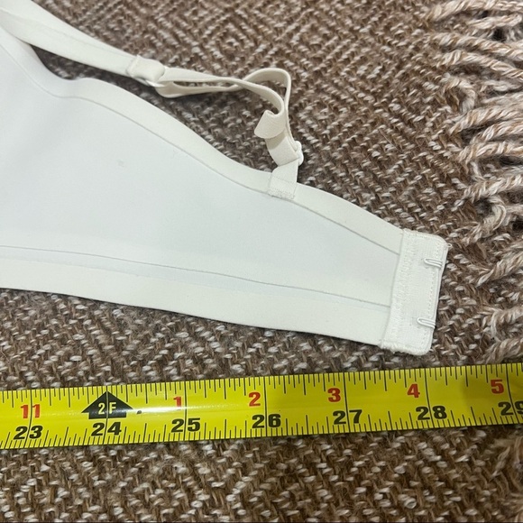 Haven Well Within Bralette Bra Unlined Wire Free Womens White Sz M Minimalist - Picture 2 of 6